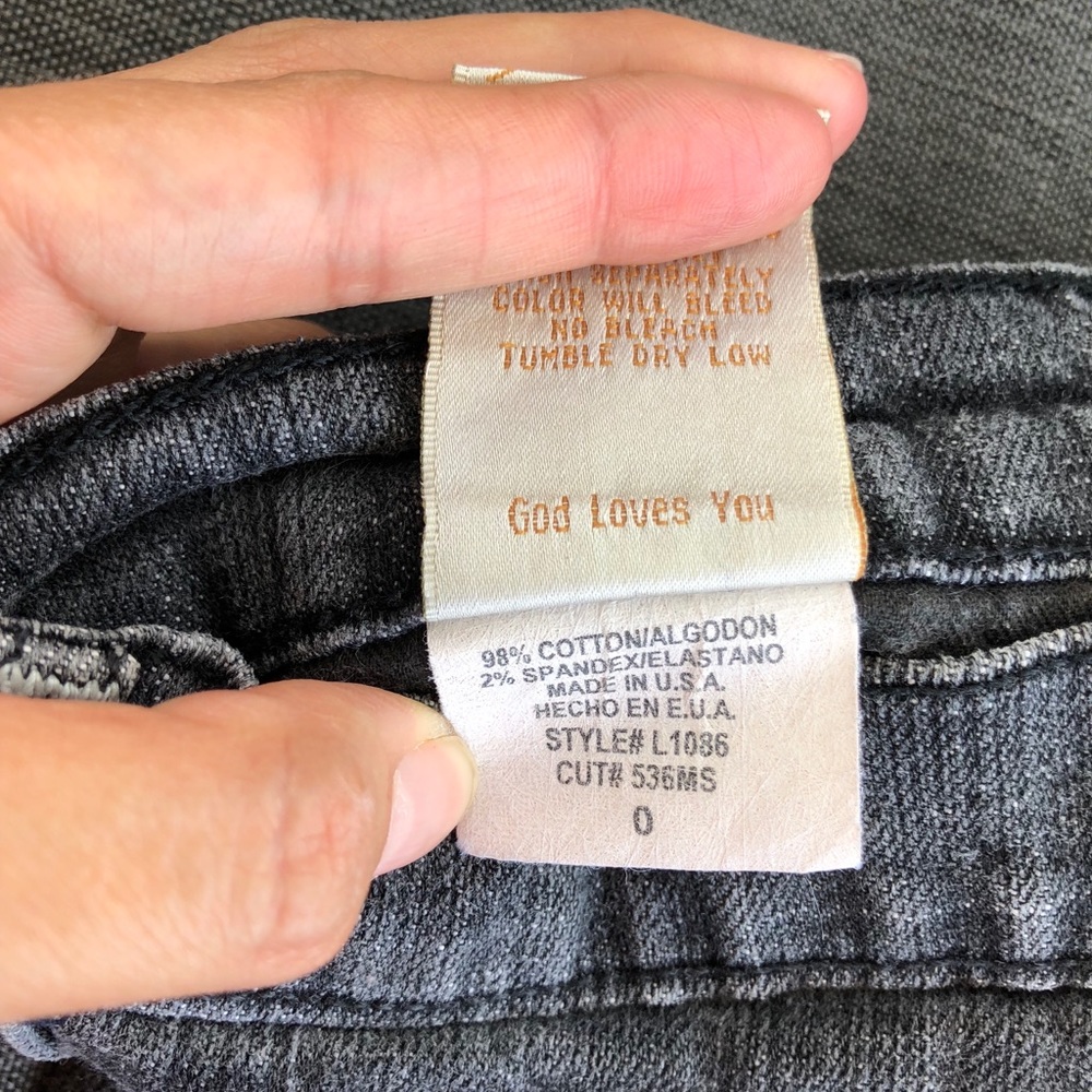 Flying Monkey  Woman’s  Casual Skinny  Denim Jeans B4 - Picture 7 of 8
